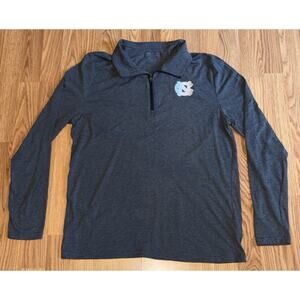 UNC Tar Heels Champion Lightweight 1/4 Zip Pullover Adult L Gray Long Sleeve